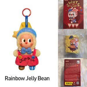 Rainbow Jelly Bean Plush Pendant + Twinkle Twinkle Freebie - Why So Serious